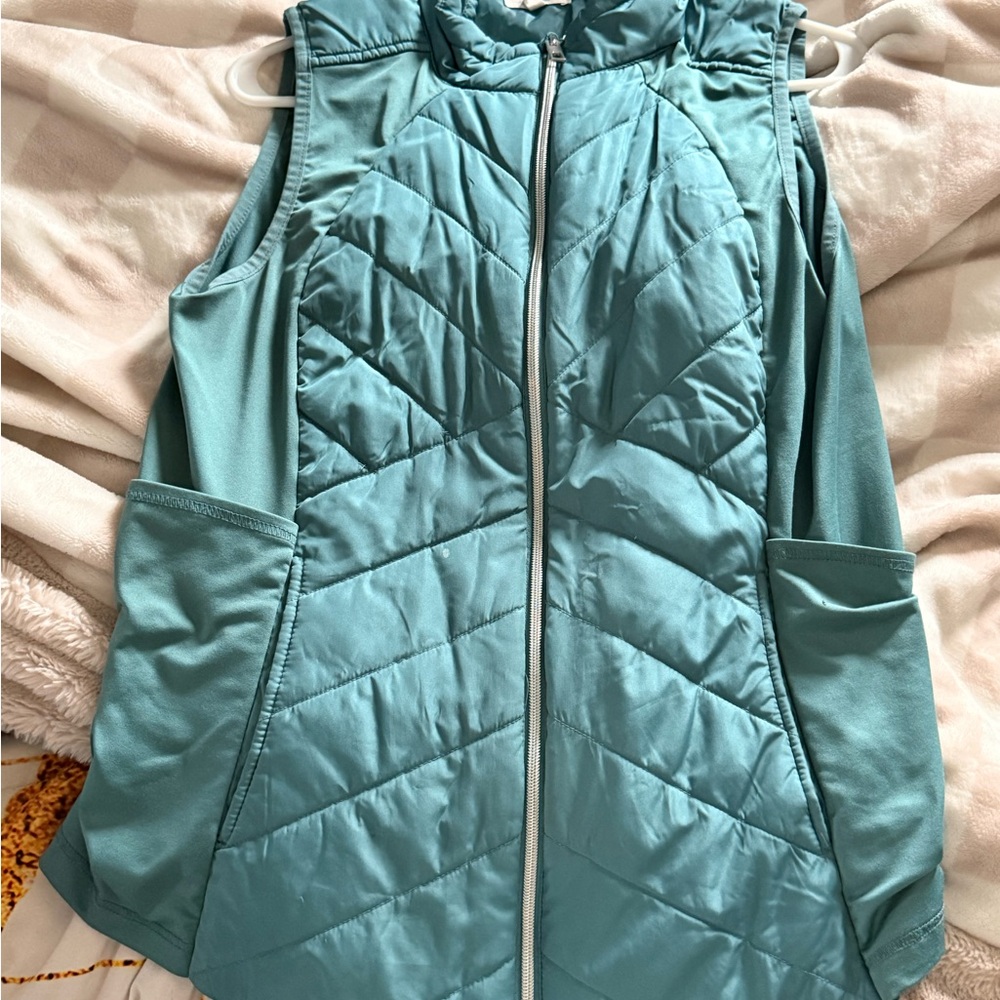 Maurices Women's Quilted Vest - Teal